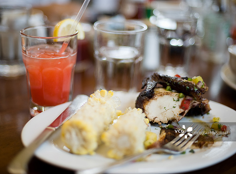 剩余食物图片素材