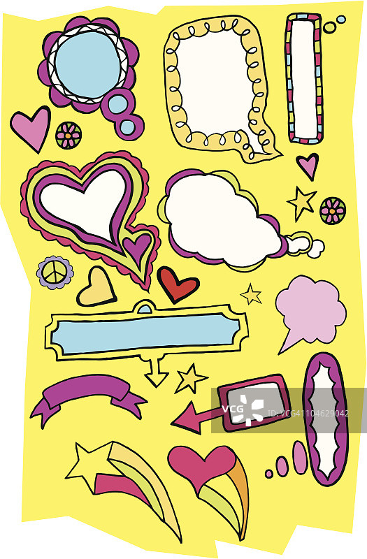 趣味标签图片素材