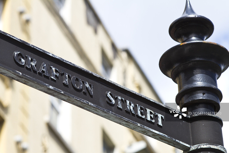 爱尔兰都柏林格拉夫顿街图片素材