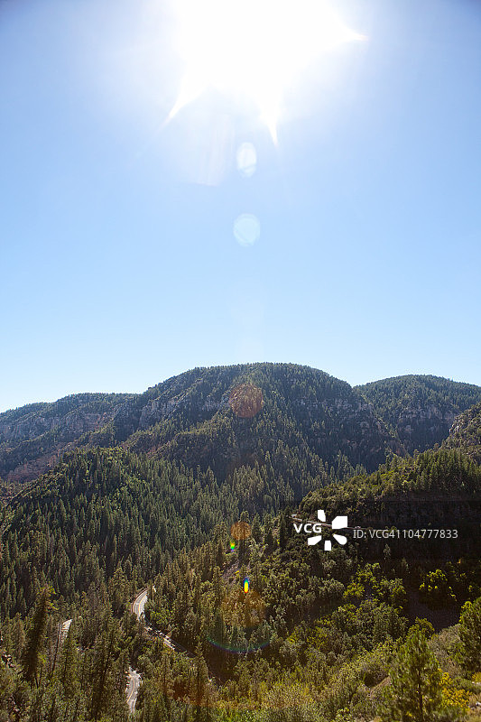 亚利桑那州橡树溪峡谷图片素材