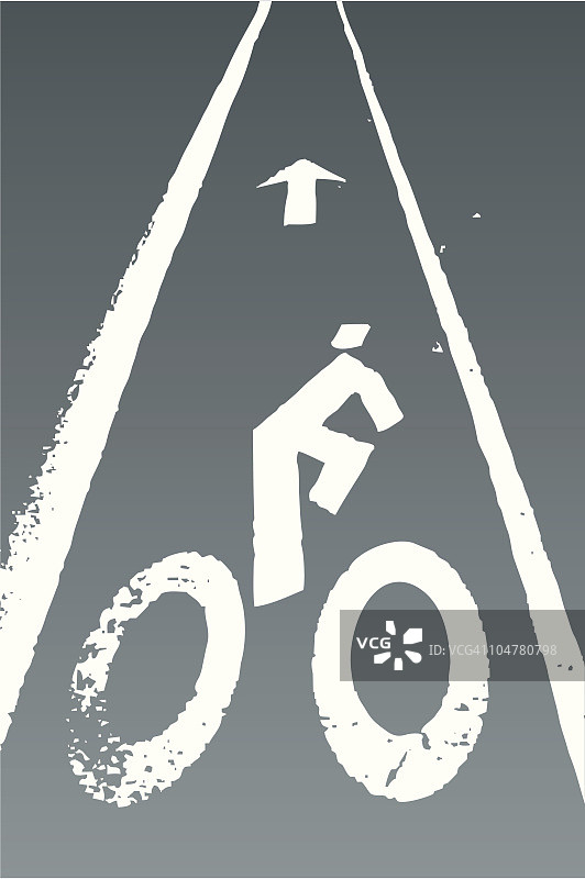 自行车道图片素材