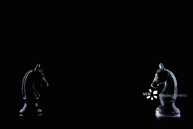 白骑士和黑骑士图片素材