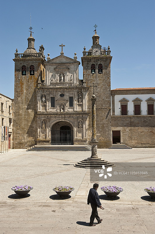 葡萄牙维塞乌大教堂图片素材