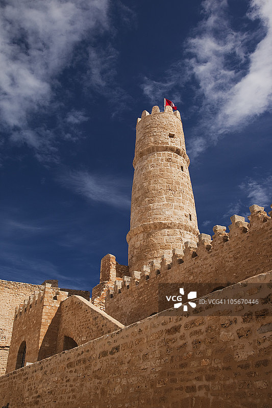 8世纪的里巴特庭院内景图片素材