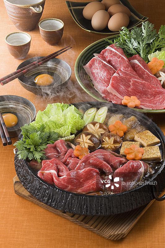 寿喜烧图片素材