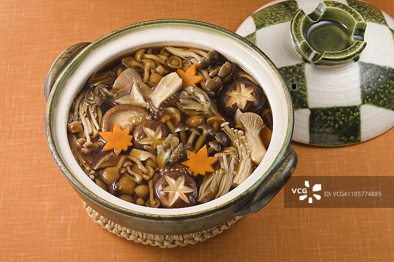 菌菇锅图片素材