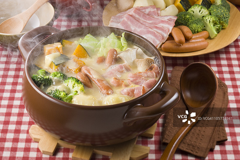 奶酪火锅图片素材