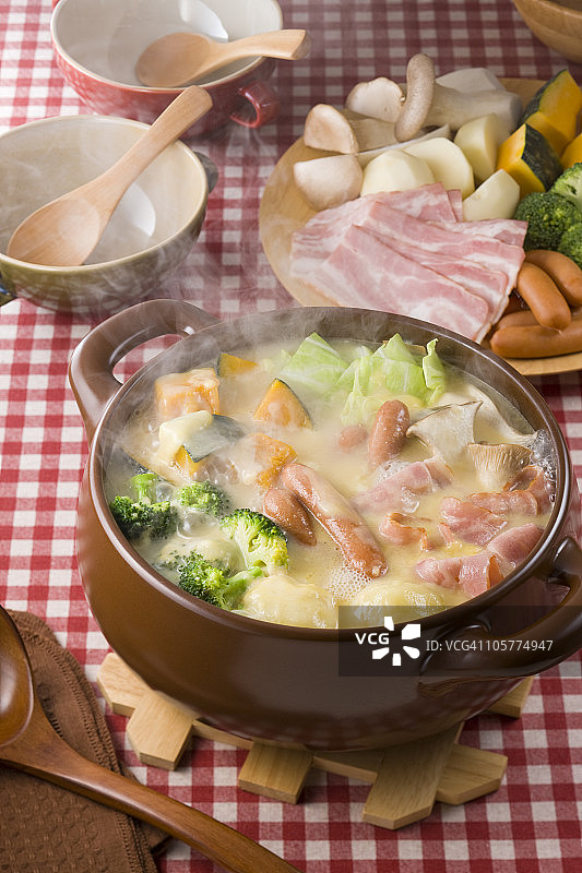 奶酪火锅图片素材