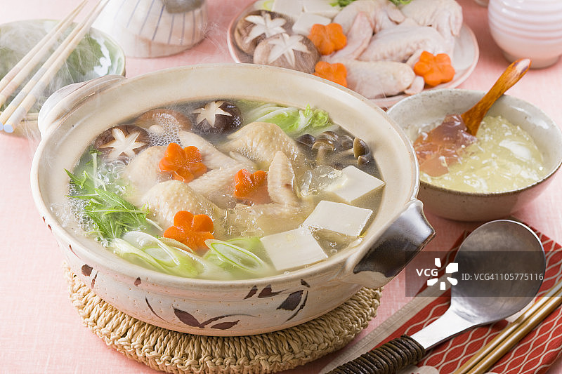 胶原蛋白锅图片素材