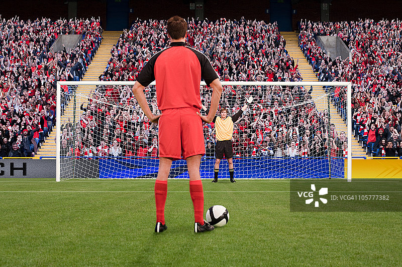 守门员预判任意球图片素材