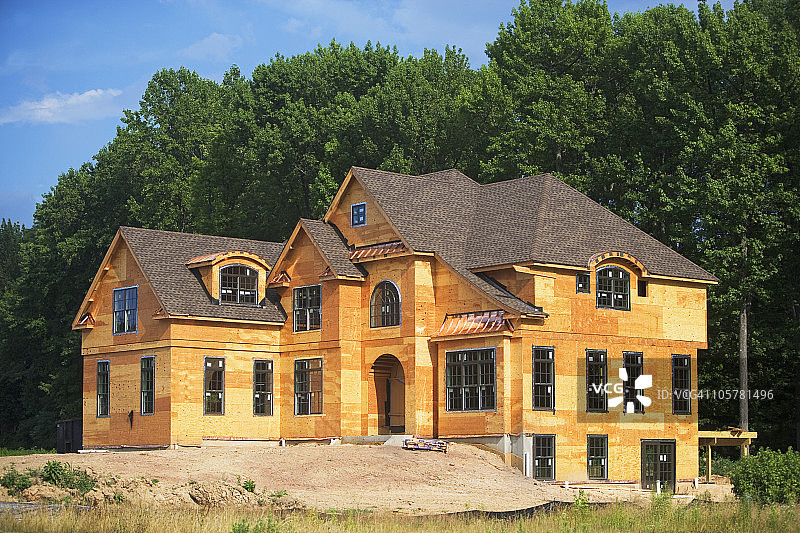 在建房屋图片素材