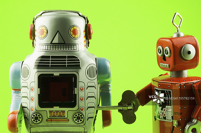 玩具机器人图片素材