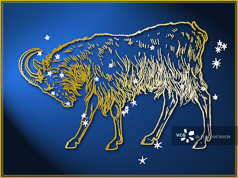 摩羯座星座标志图片素材