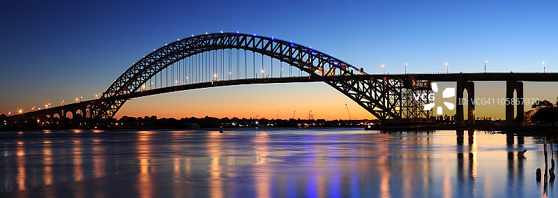 新泽西州巴约讷大桥图片素材