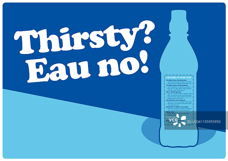 告别水瓶！图片素材