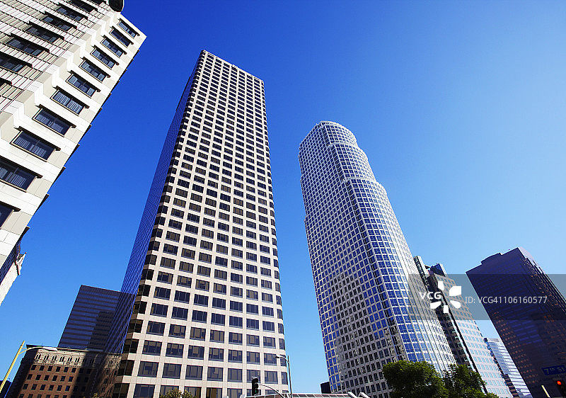 洛杉矶市中心摩天大楼图片素材