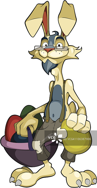 复活节兔子图片素材