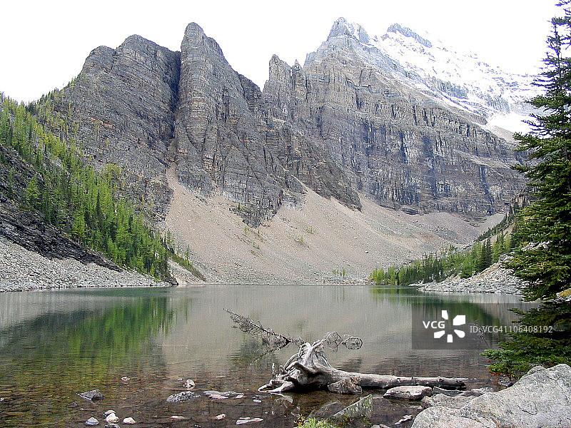 艾格尼丝湖和怀特山图片素材