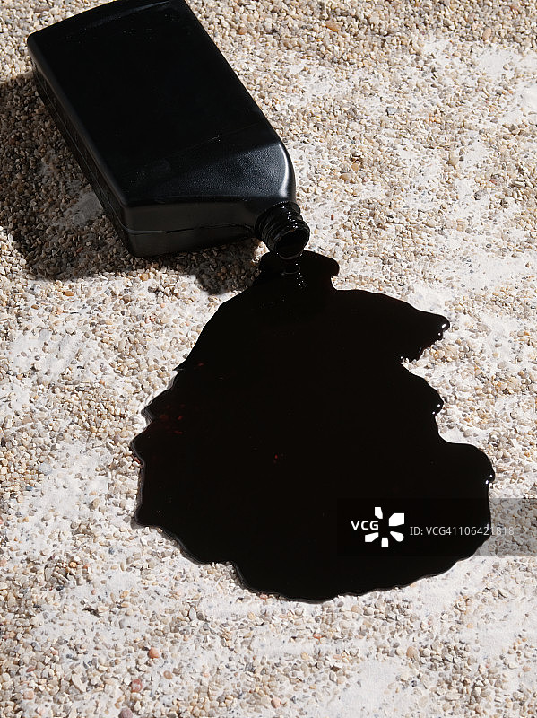 石油泄漏图片素材