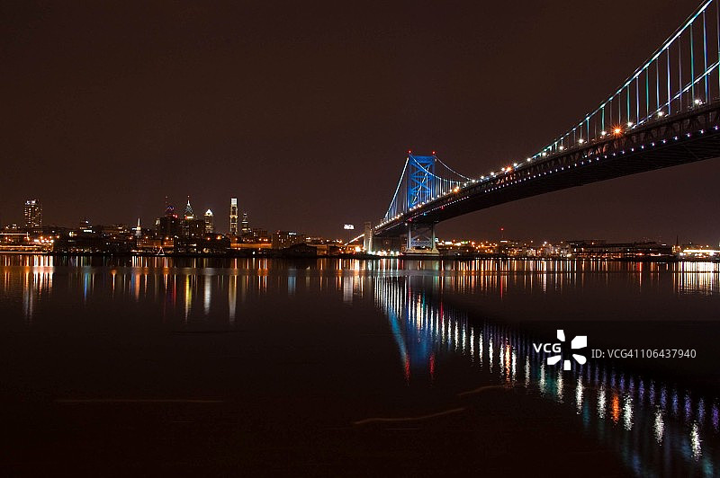 本杰明·富兰克林大桥图片素材