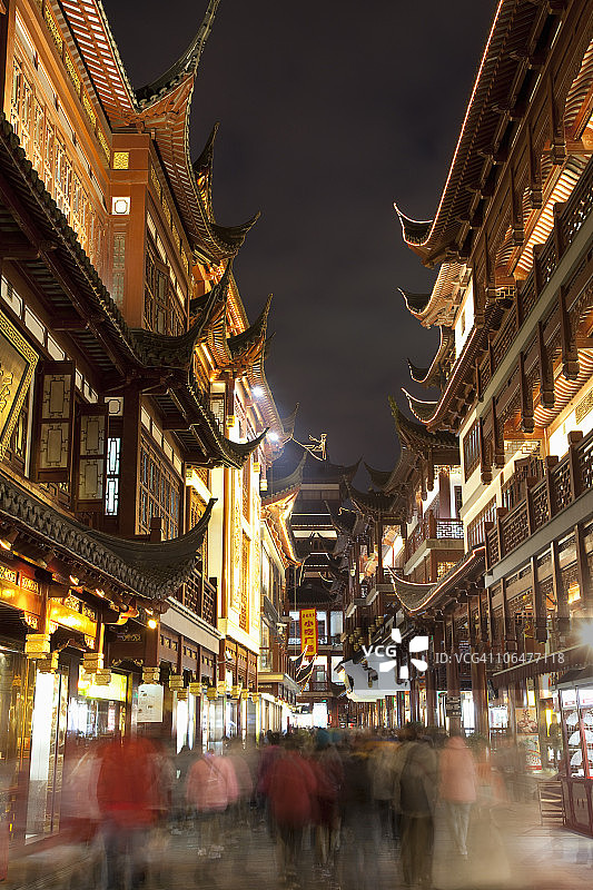 中国建筑夜景图片素材