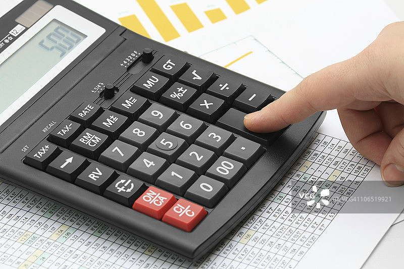计算财务数据图片素材