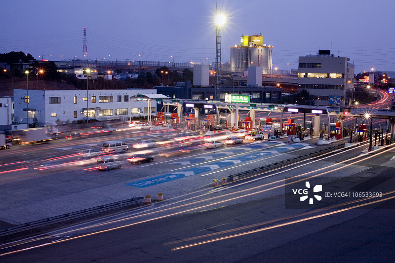 横滨市町田ETC收费站图片素材