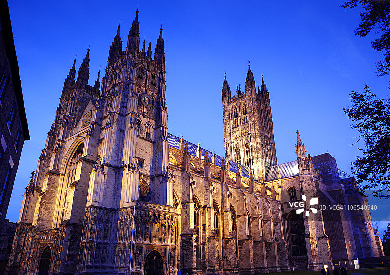 坎特伯雷大教堂图片素材