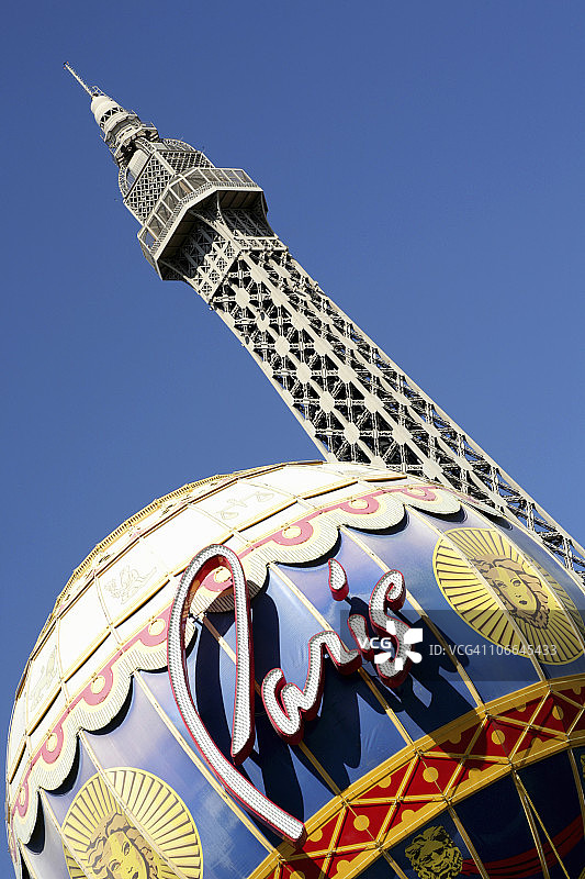 拉斯维加斯巴黎酒店图片素材