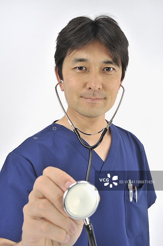 男医生肖像图片素材