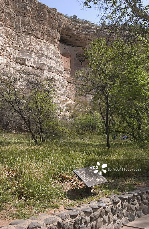 美国亚利桑那州蒙特祖玛城堡图片素材