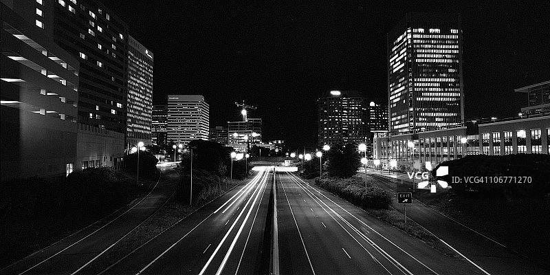 城市夜景图片素材