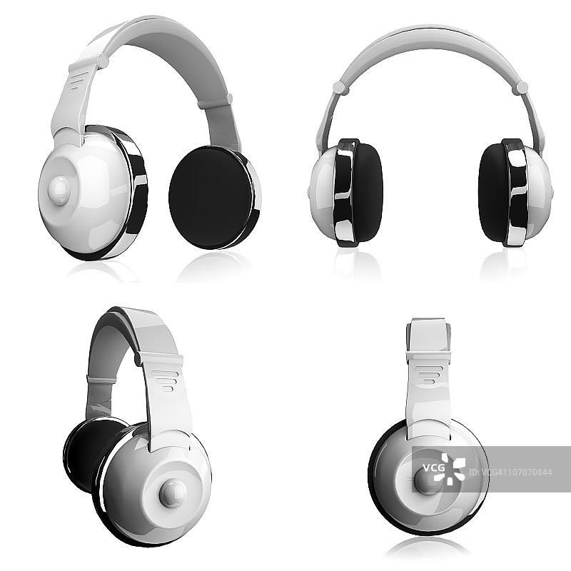 3D白色背景抠图图片素材