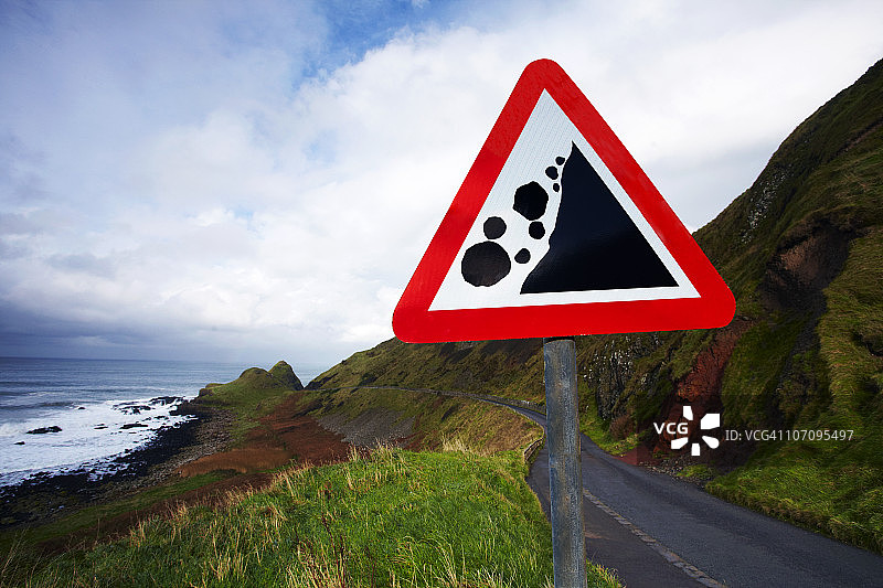 巨人堤道的道路图片素材