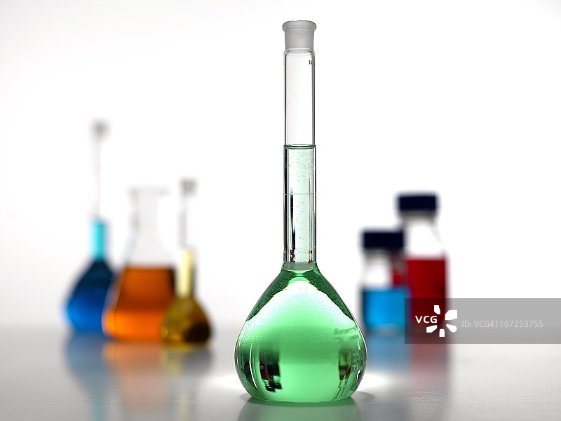 实验室玻璃器皿图片素材
