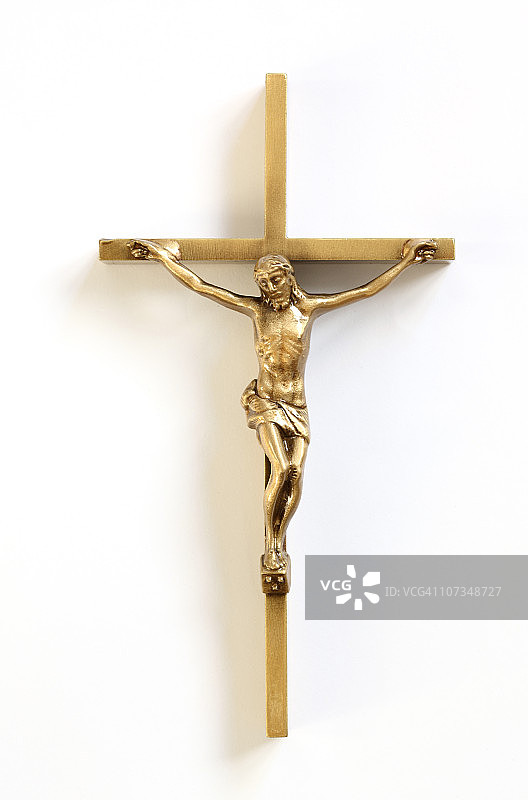 白色背景上的苦像图片素材