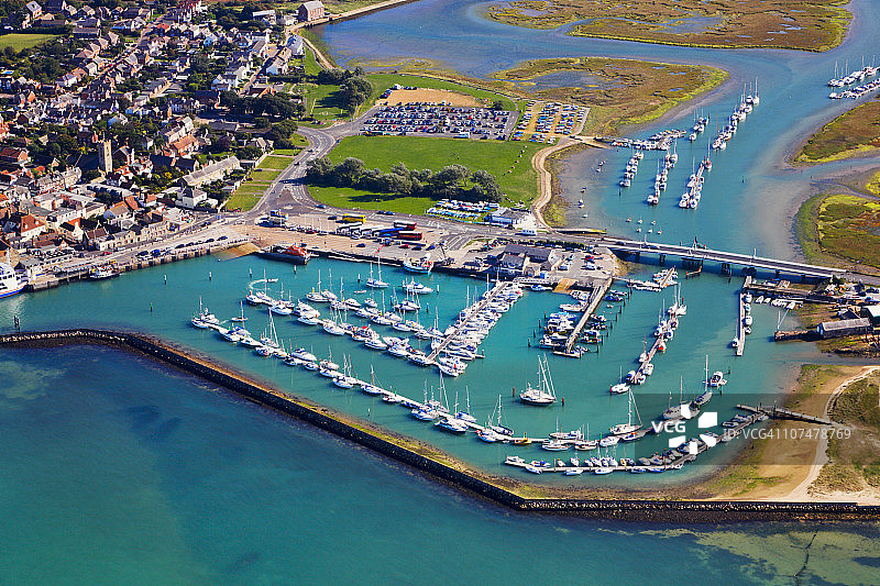 怀特岛雅茅斯港图片素材