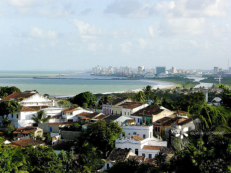 奥林达和累西腓景色图片素材