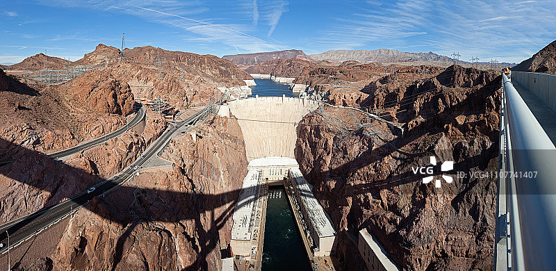 胡佛水坝图片素材