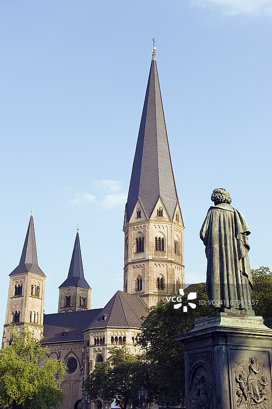 德国北莱茵-威斯特法伦州波恩大教堂图片素材