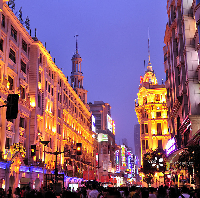 上海南京路步行街(_DSC3580图片素材