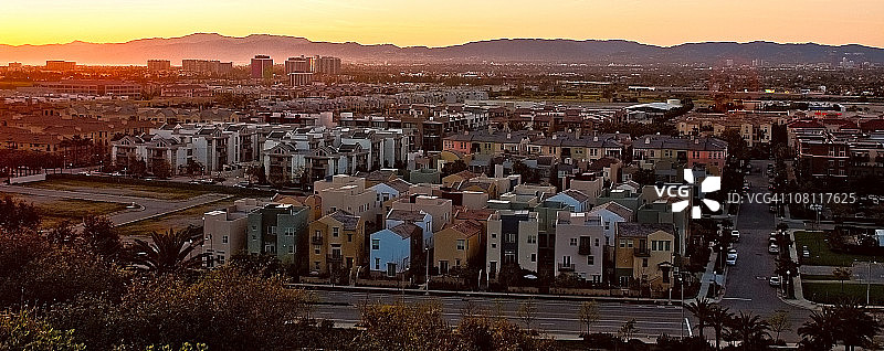 洛杉矶远景图片素材