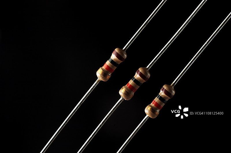 电子元件：电阻器图片素材