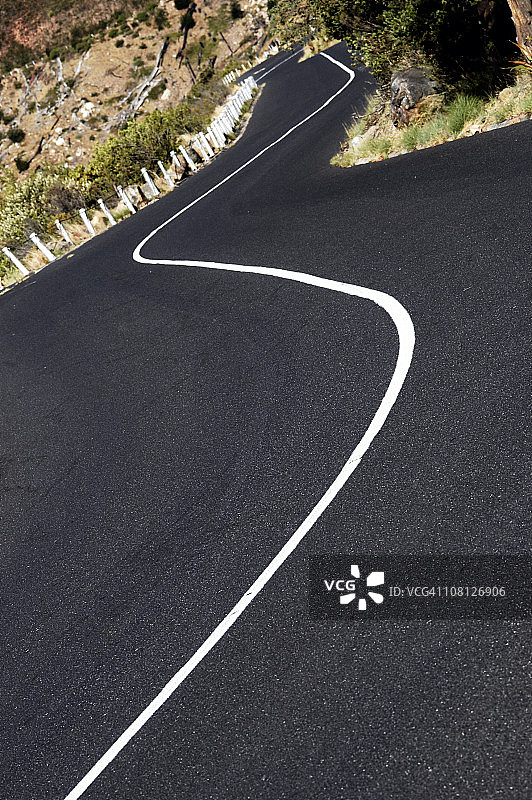 蜿蜒的道路图片素材