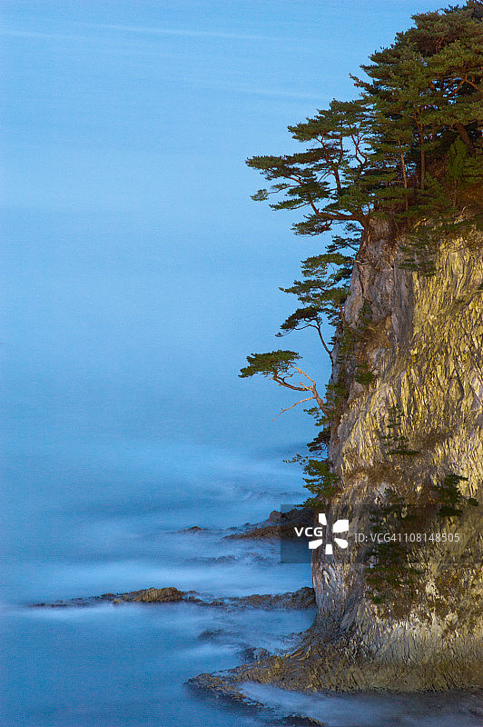 日本净土之滨太平洋海岸风光图片素材
