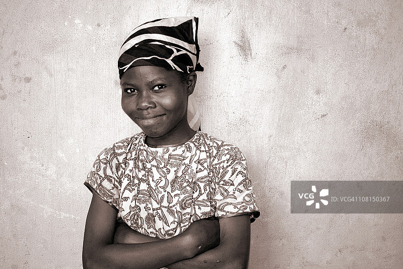 非洲女孩图片素材
