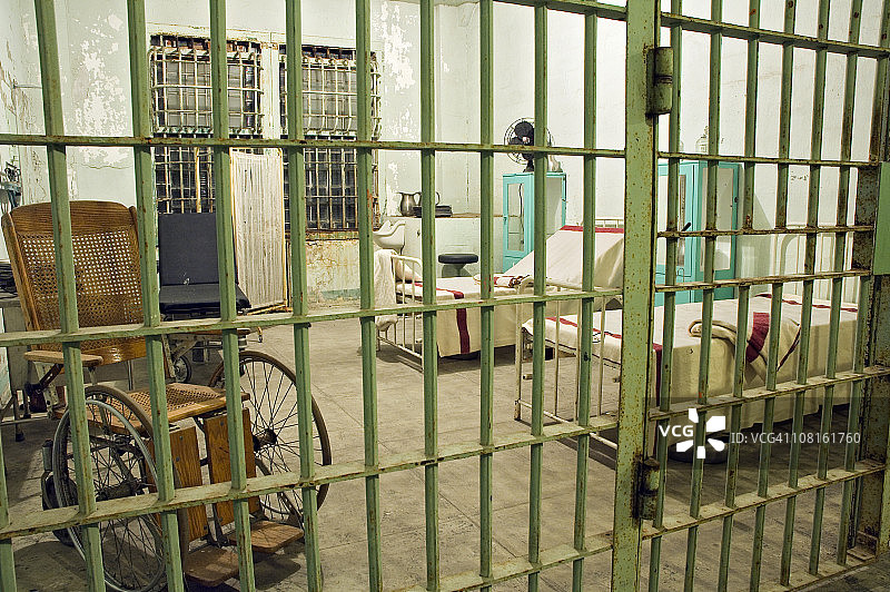 废弃监狱医院图片素材
