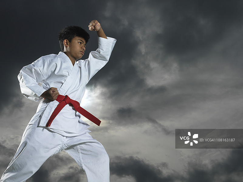 空手道小子图片素材