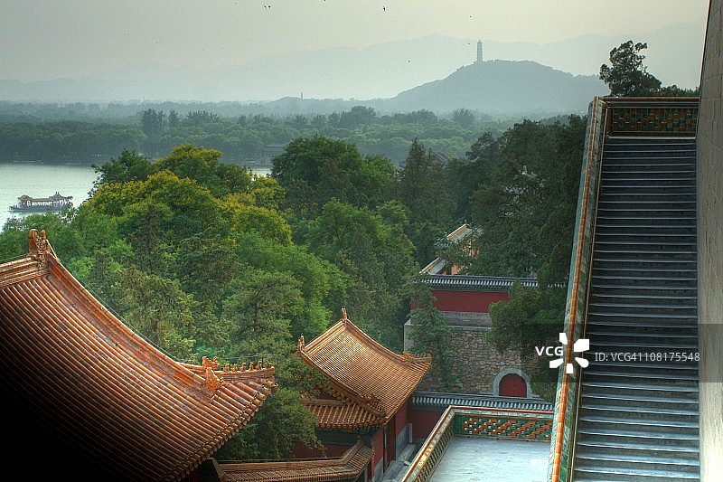 北京颐和园-HDR抽象图片素材