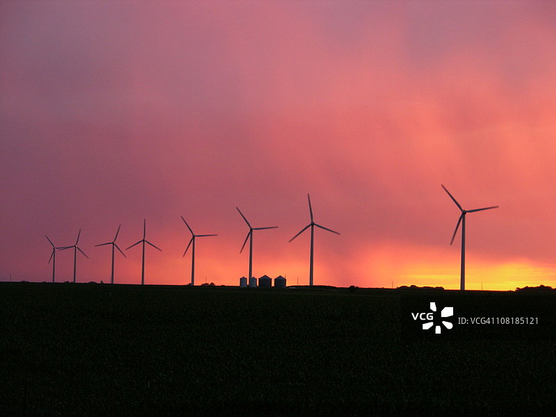 冰沙色天空图片素材